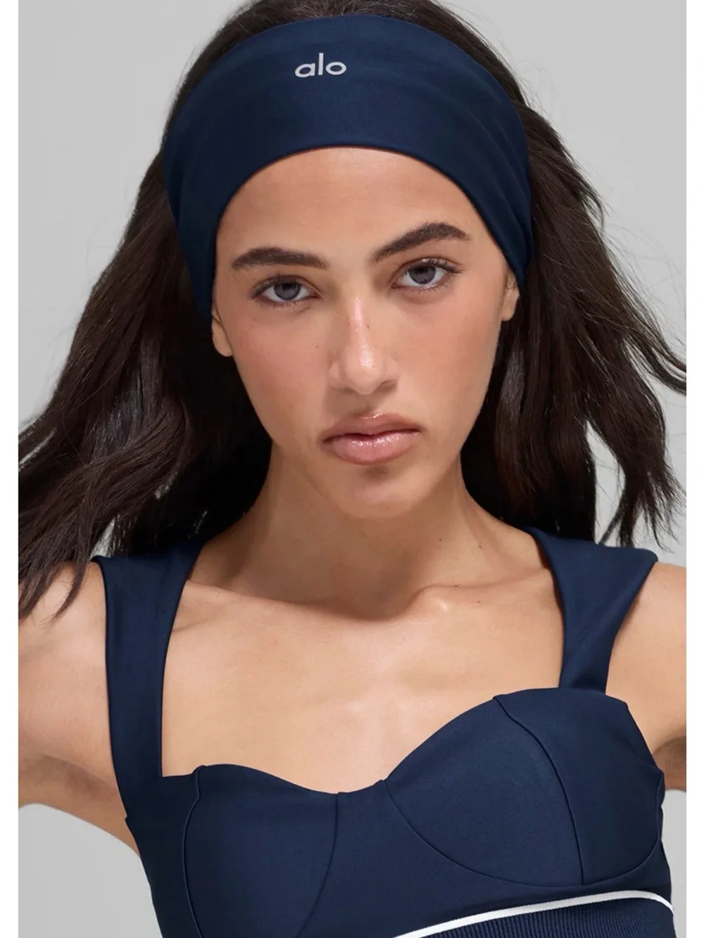 ALO Airlift Headband *NWT Navy